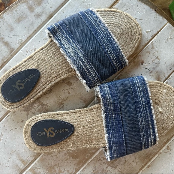 Yosi Samra Shoes - Yosi Samra Hand Stitched Slides